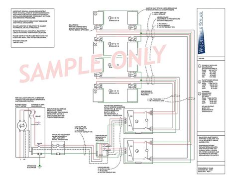 Solar panel installation & wiring diagrams. Electrical wiring diagrams from wholesale solar regarding the most incredible and interesting ...