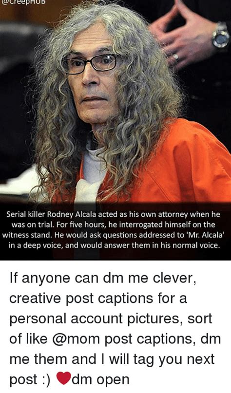 CreepHUB Serial Killer Rodney Alcala Acted As His Own Attorney When He Was On Trial For Five