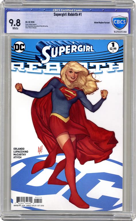 Supergirl Rebirth 2016 Comic Books Graded By Cbcs