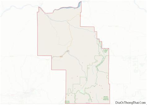 Map Of Columbia County Washington