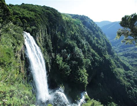 Uganda Waterfall Stock Image Image Of Pond Lake Special 12736813