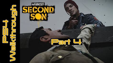 Infamous Second Son Part 4 Saving Reggie And Fighting Conduits Lets