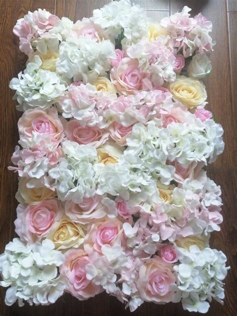 Wedding Flower Wall Artifical Simulation Floral Background For Etsy