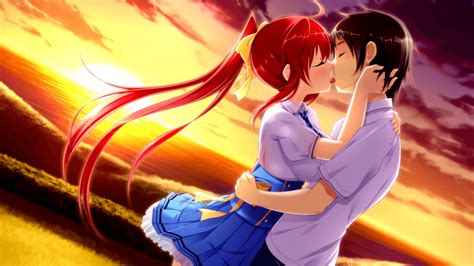 27 wallpaper hd anime kiss baka wallpaper