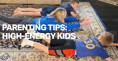 High Energy Kids Tips From Kidstrongs Director Of Research And Boy