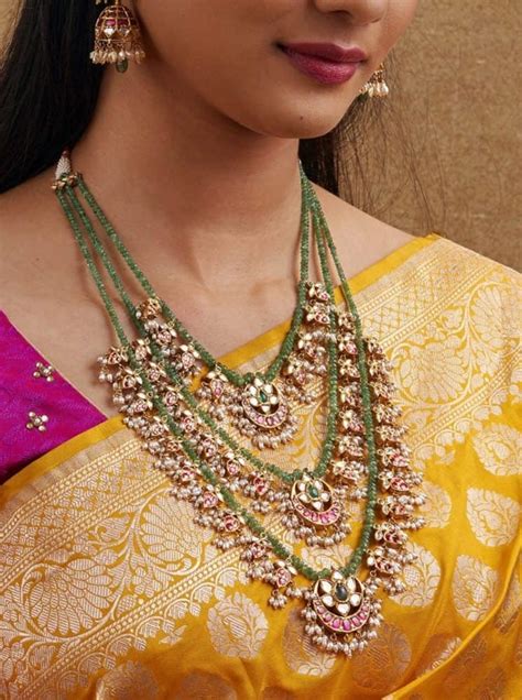 Layered Guttapusalu Haram Indian Jewellery Designs