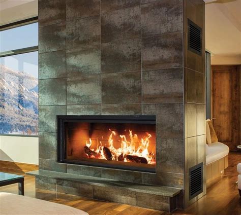 Get hours of warmth & comfort with our unique wood burning linear fireplaces available in compact sizes and striking designs, ensuring long lasting performance. Renaissance Linear RR50 Wood Burning Fireplace | Fireplace ...