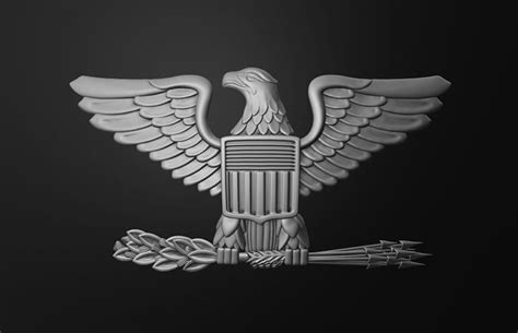 Air Force Colonel Insignia 3d Model 3d Printable Cgtrader