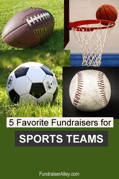 5 Favorite Fundraisers For Sports Teams Fundraiser Alley