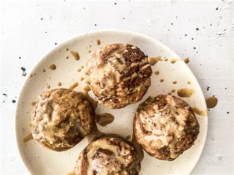 Salted Caramel Blondie Muffins Liv Kaplan Healthy Recipes