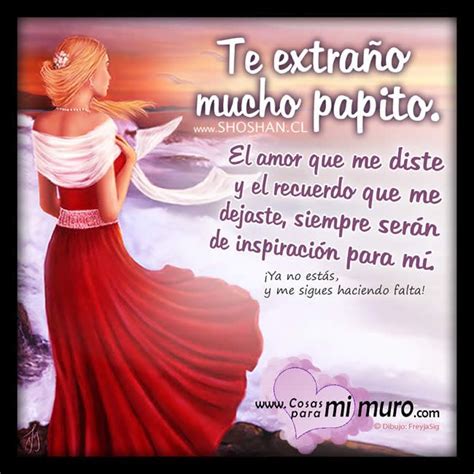Carta para un papa fallecido. Te extraño mucho papito - Imagen | Papá te extraño ...