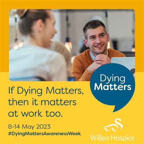 Dying Matters Awareness Week 2023 Willen Hospice
