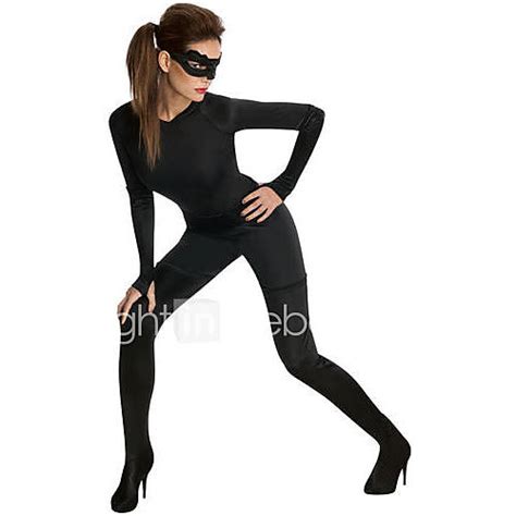 Zentai Suits Ninja Zentai Cosplay Costumes Black Solid Leotardonesie