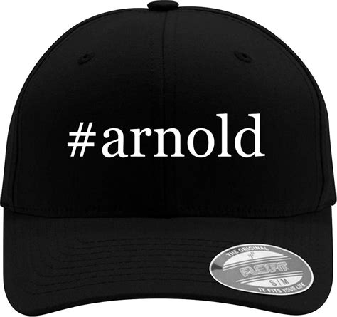 Arnold Flexfit Hashtag Adult Mens Baseball Cap Hat Clothing