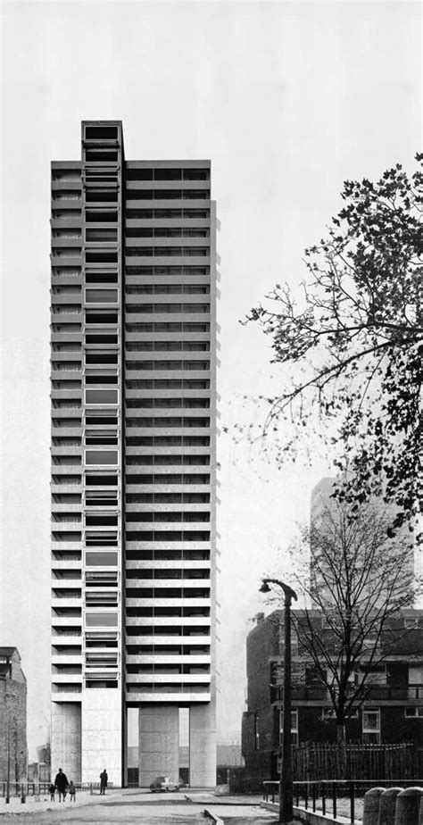 This Tower In London Is Big Its Brutalist But It Could Be A Model