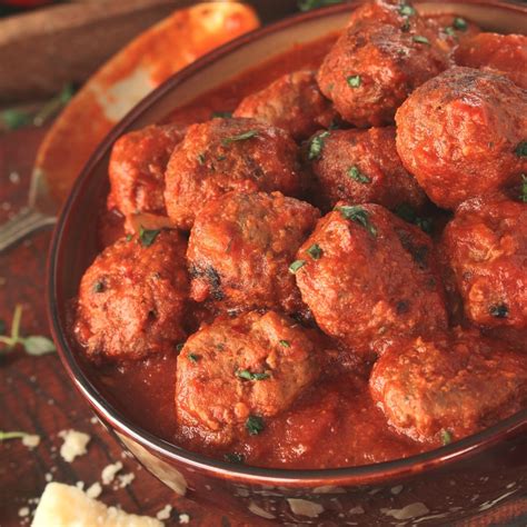 Juicy Italian Meatballs Recipe With Tomato Sauce Cooking Frog