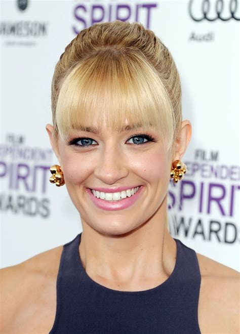 Beth Behrs At The 2012 Film Independent Spirit Awards In Santa Monica