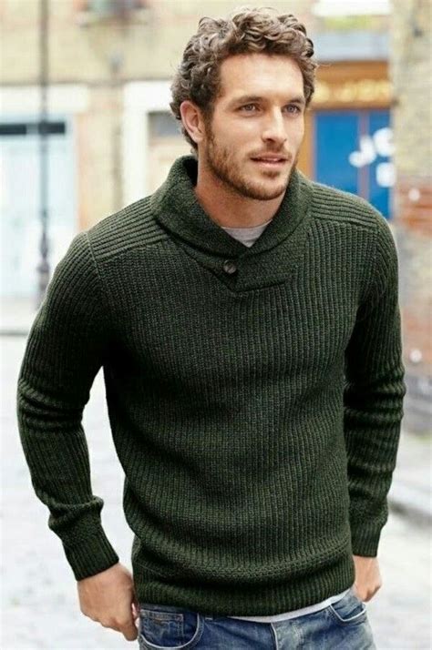 Sweater Sweater Outfits Men Men Sweater Mens Outfits Collar Sweater