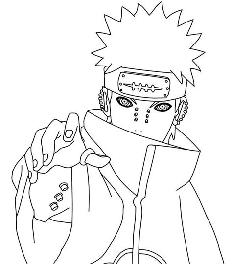 Free Printable Naruto Coloring Pages For Kids Coloring Page Of Naruto