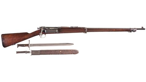 Us Springfield Armory Model 189296 Krag Jorgensen Rifle Rock