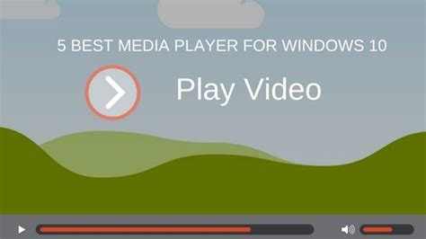 5 Best Media Player For Windows 10 In 2018