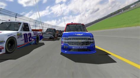 Nascar racing 2003 (nr2k3) is a racing simulator, nascar thunder 2004 is a sport. Michel Disdier, Nascar racing 2003 - YouTube