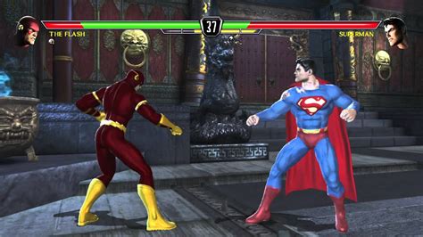 The series is known for high levels of bloody violence, including, most notably, its fatalities (finishing moves, requiring a sequence. Mortal Kombat vs DC Universe playthrough_The Flash - YouTube