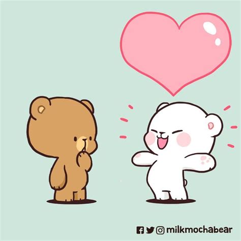milk and mocha on twitter cute bear drawings cute cartoon wallpapers milk and mocha