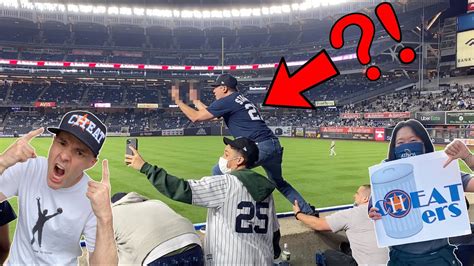 Find Out How To Get Ejected From Yankee Stadium FANS GO CRAZY On The