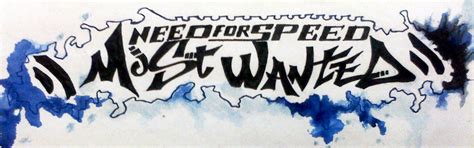 Need For Speed Most Wanted Logo By Blackdreamabhi On Deviantart