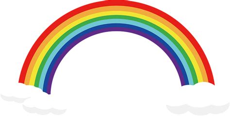 Rainbow And Clouds Clipart Free Download Transparent Png Creazilla