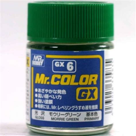 Gunze Mr Hobby Mr Color Gx6 Morrie Green 18ml