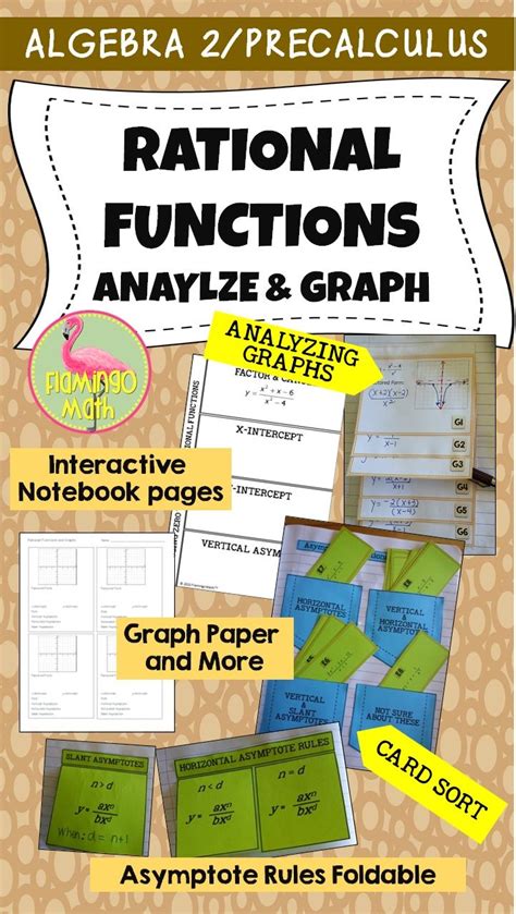 Worksheet by kuta software llc. Asymptotes Of Rational Functions Worksheet Precalculus ...