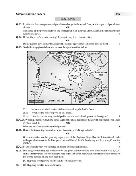 Download Oswaal Cbse Sample Question Paper 4 For Class Xii Geography