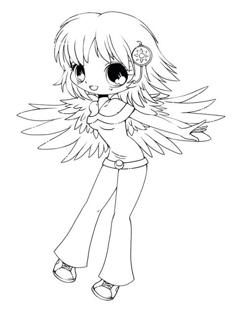 Anime Chibi Coloring Pages At Free