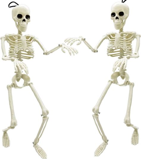 Home Accents Holiday Poseable Skeleton With Led Illumination Set Of 6