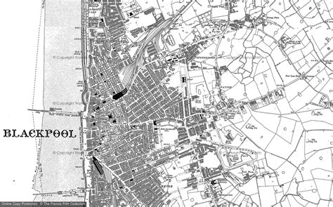 Old Maps Of Blackpool Lancashire Francis Frith