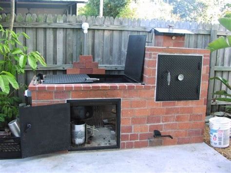 It's ok to give yourself a gargantuan pat on the back and stroke the next day put the bbq cherry on top by adding your grill top on top of your metal braces. How to Build a Backyard Brick Barbecue. Okay this ones ...