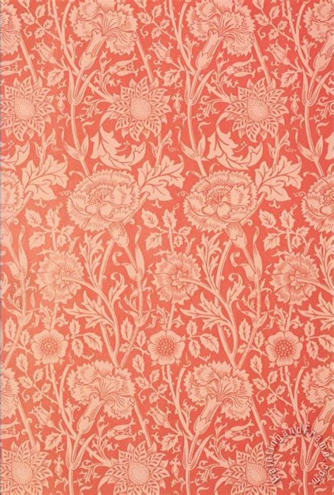 William Morris Pink And Rose Wallpaper Design Painting Pink And Rose