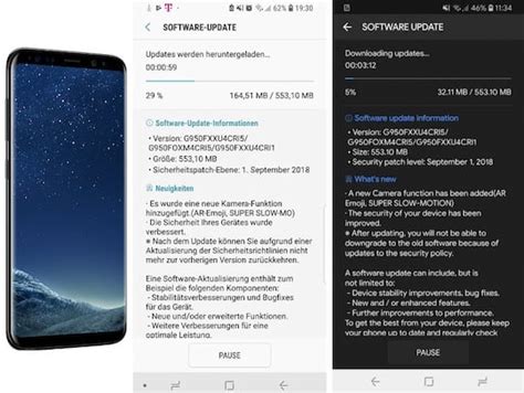 Galaxy S8 Update Bringt Superzeitlupe Und Ar Emojis Teltarifde News