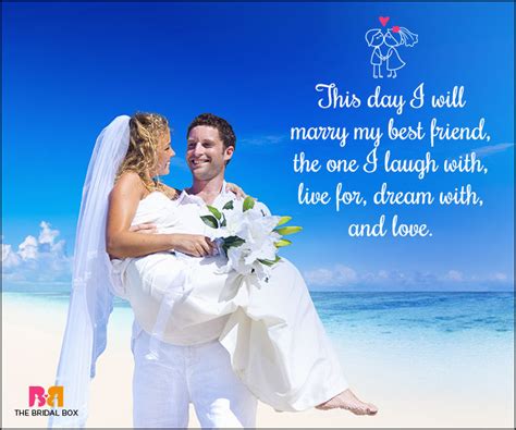 There are hundreds of dating sites you could try; 35 Love Marriage Quotes To Make Your D-Day Special