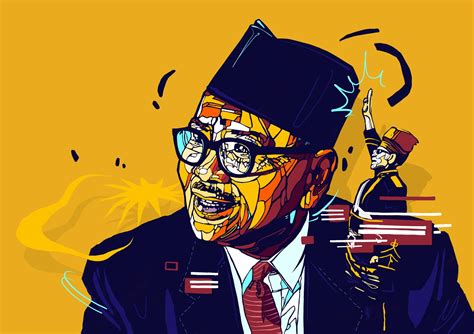 As president of the umno. Tunku Abdul Rahman Merdeka Kartun - san-kalop