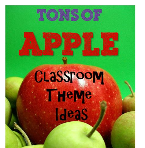 Your Teacher's Aide: Apple Classroom Theme | Apple classroom, Apple theme classroom, Classroom ...