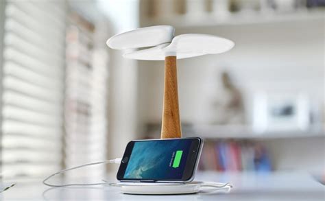 Iphoneipad Solar Charging Station Inspired By Japanese Ginkgo Tree