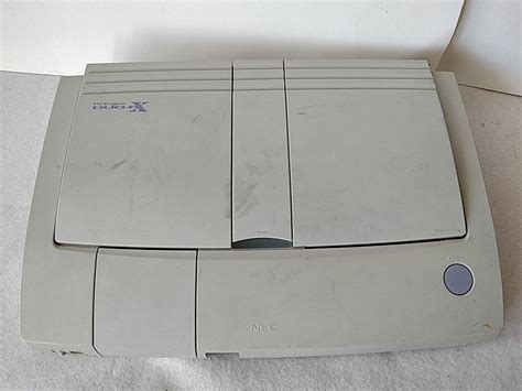 Nec Pc Engine Duo Rx Pce Duorx Console Original Pad And Psu Set Teste