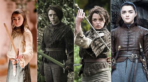 Game Of Thrones La Evolución De Arya Stark En La Serie Fotos