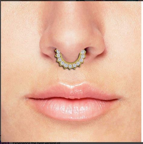 Septum Piercing 101 Pain Healing And Style Body