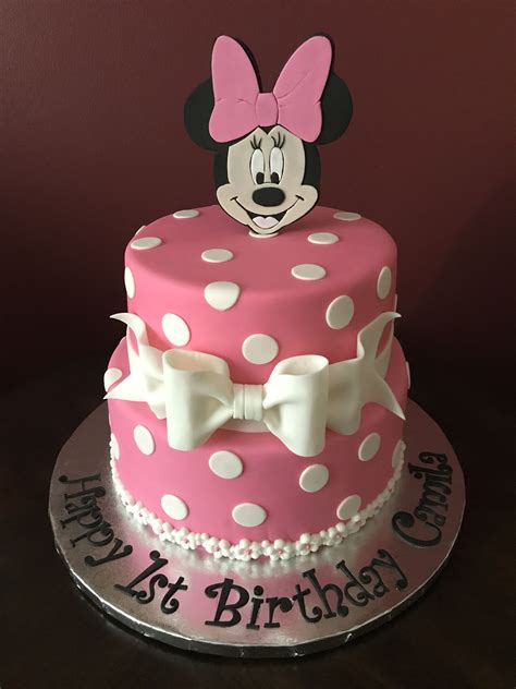 Minnie Mouse Birthday Cake Minnie Mouse Birthday Cakes Minnie Mouse