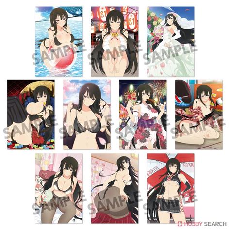 Senran Kagura NewWave G Burst Post Card Set Kagura Anime Toy Images List