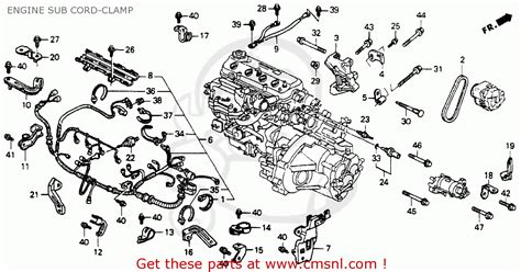 Power windows, cruise control, interlock unit, instrument cluster, gear select, defog switch, dome light, computer engine control (1.6l). 1998 Honda Civic Heater Hose Diagram - Free Diagram For ...